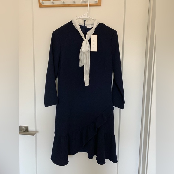 Sandro Ghalia front tie dress NWT - Picture 9 of 13